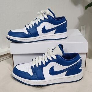 Air Jordan 1 Low Marina Blue